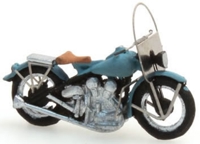 387.04-BL US Liberator Motorcycle, Blue