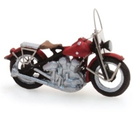 387.04-RD US Liberator Motorcycle, Red