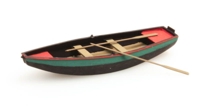 387.09-GN Rowboat, Green (Steel)