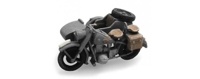 387.44-GR BMW R75 Gespann Grau Motorcycle,