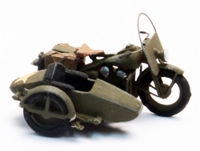 387.80 US Liberator Motorcycle and Sidecar