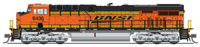 ES44AC GE 6436 of the BNSF - digital sound fitted