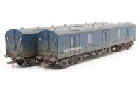 2 x MK1 GUV in BR Blue 'Newspapers' Blue Livery - NKV M93890 & NMV M94068 - Weathered - Limited edition for Modelzone