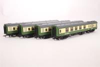 Mk1 coach  pack (3x SO & 1x BCK) in BR ScotRail West Highland line green & cream