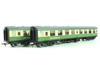Mk1 SO Second Open coach pack in BR West Highland Line green & cream - IC4921C & IC4911C