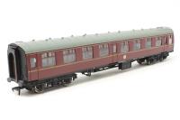 BR1 MK1 SK 2nd Class Corridor Coach E25044 in BR Maroon Livery with Roundel