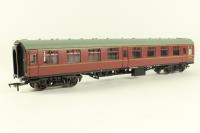 BR1 MK1 SK 2nd Class Corridor Coach M25400 in BR Maroon Livery