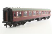 BR1 MK1 SO 2nd Class Open Coach M4414 in BR Maroon Livery with Roundel