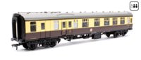 39-229DPF BR Mk1 BCK Brake Composite Corridor BR (WR) Chocolate & Cream W21168 - Fitted Passengers