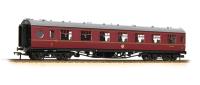 60 ft ex-LMS 'Porthole' first open M7467M in BR maroon