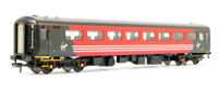 Mk2F TSO tourist second open in Virgin Trains red and black