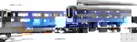 Mk2F TSO tourist second open in ScotRail 'Saltire' livery - Digital fitted