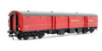 39-771K BR Mk1 POT Post Office Stowage Van W80417 Post Office Red