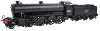 Class O2/2 'Tango' 2-8-0 63937 in BR black with late crest, GN cab and LNER flush-sided tender - weathered