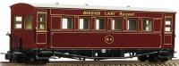 Gloucester bogie coach in Ashover Light Railway crimson - 4