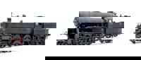 3942W Custom Weathered Class O2/4 'Tango' BR early emblem black No. 63945 with low running plate, LNER cab and GN tender, short chimney