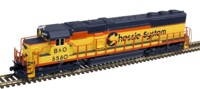 40003963 SD50 EMD 8580 of the Chessie System - digital sound fitted