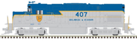 C-420 Alco 407 of the Delaware & Hudson - digital fitted