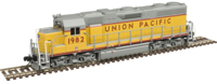 40004128 GP38 EMD 1982 of the Union Pacific