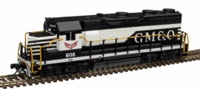 40004289 GP35 EMD 603 of the Gulf Mobile & Ohio - digital sound fitted
