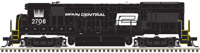40004659 U23B GE 2732 of the Penn Central - digital fitted