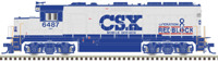 40004742 GP40-2 EMD 6387 of CSX - digital sound fitted