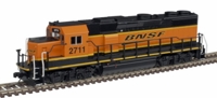 40004798 GP39-2 Phase 2 EMD 2711 of the BNSF - digital sound fitted