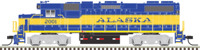 40004809 GP38-2 Phase 2 EMD 2001 of the Alaska Railroad