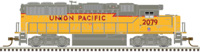 40004925 GP60 EMD 2079 of the Union Pacific - digital sound fitted
