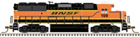 40004934 GP60 EMD 199 of the BNSF - digital sound fitted