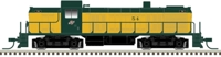 RS-2 Alco 52 of the Chicago & North Western - digital fitted