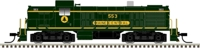 RS-2 Alco 553 of the Maine Central - digital fitted