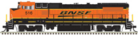 40005153 Dash 8-40BW GE 529 of the BNSF