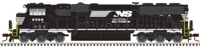 40005242 SD60E EMD 6927 of the Norfolk Southern - digital sound fitted