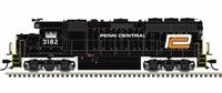 GP40 EMD 3182 of the Penn Central