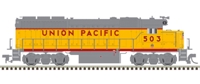GP40 EMD 501 of the Union Pacific - digital sound fitted