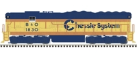 40005324 SD7 EMD 1827 of the Chessie System - digital sound fitted