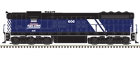 40005332 SD9 EMD 601 of the Montana Rail Link - digital sound fitted