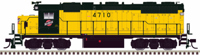 40005621 GP38 EMD 4704 of the Chicago & North Western - digital sound fitted