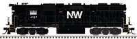 40005634 GP38 EMD 4108 of the Norfolk & Western - digital sound fitted