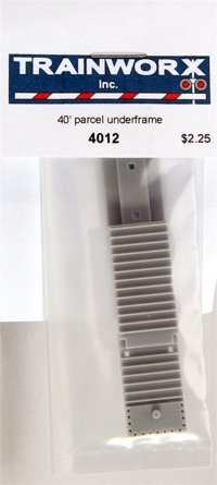 4012 40' Parcel Under Frame 4012 40' Parcel Under Frame