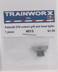 4013 Peterbilt 379 Tractor Custom Grille and Headlights 4013 Peterbilt 379 Tractor Custom Grille and Headlights