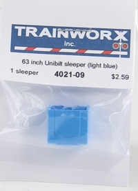 4021-09 Peterbilt Semi Tractor 63" Unibilt Sleeper, Light Blue 4021-09 Peterbilt Semi Tractor 63" Unibilt Sleeper, Light Blue