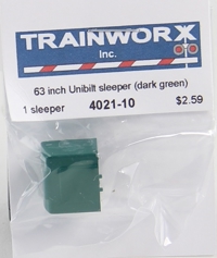 4021-10 Peterbilt Semi Tractor 63" Unibilt Sleeper, Dark Green 4021-10 Peterbilt Semi Tractor 63" Unibilt Sleeper, Dark Green