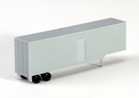 40300-02 40' Drop Frame Van Trailer with Dual Moving Doors, Undecorated 40300-02 40' Drop Frame Van Trailer with Dual Moving Doors, Undecorated