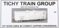 4030D USRA SS Cement hopper car Conversion Kit with Decal