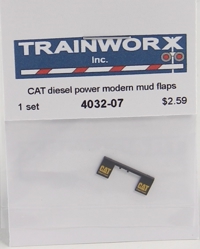 4032-07 CAT Diesel Power Mud Flaps (Black) 4032-07 CAT Diesel Power Mud Flaps (Black)