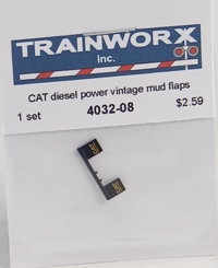 4032-08 CAT Diesel Power Vintage Mud Flaps (Black) 4032-08 CAT Diesel Power Vintage Mud Flaps (Black)