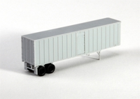 40400-02 40' Exterior Post Flexi-Van Trailer with Dual Mail Doors, Undecorated 40400-02 40' Exterior Post Flexi-Van Trailer with Dual Mail Doors, Undecorated
