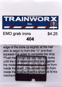 404 EMD Grab Irons 404 EMD Grab Irons